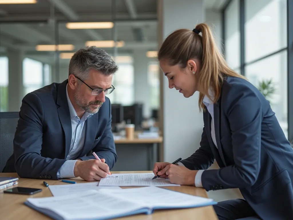 Customs duty lawyer in Karachi assisting clients with customs duty refund claims, providing expert guidance and support to ensure accurate documentation and successful processing in a professional office environment.