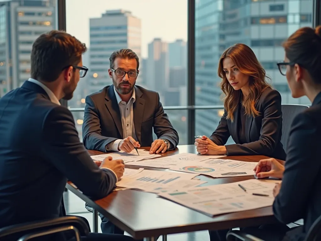Import export legal consultant offering expert advisory services for import licensing and permits, collaborating with clients to ensure compliance and streamline international trade processes in a professional meeting setting.