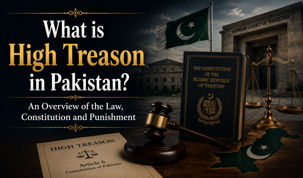 What is High Treason in Pakistan?​