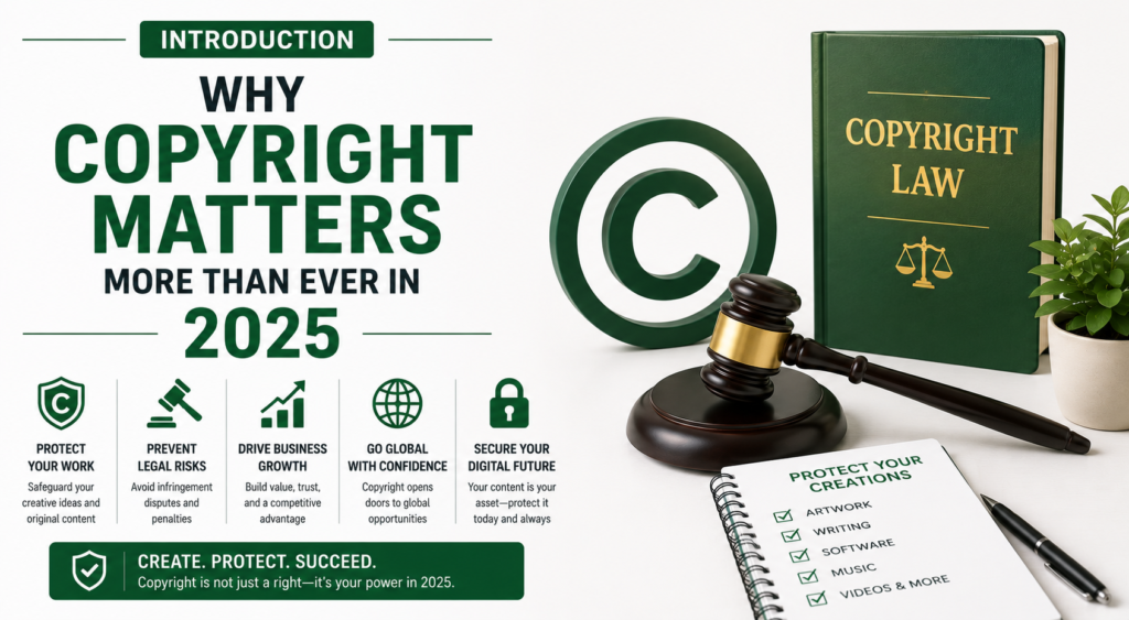 Introduction Why Copyright Matters More Than Ever in 2025​