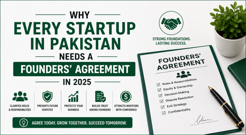 Why Every Startup in Pakistan Needs a Founders’ Agreement in 2025​