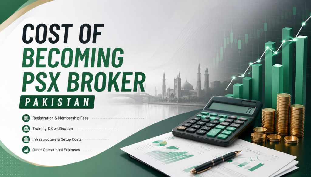Cost of Becoming PSX Broker Pakistan