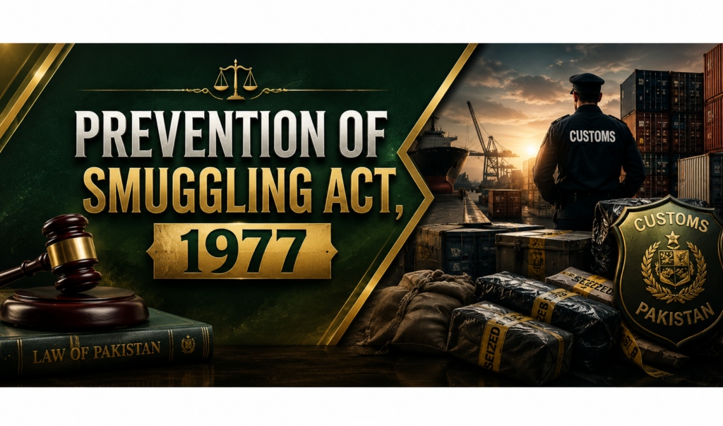 Prevention of Smuggling Act, 1977