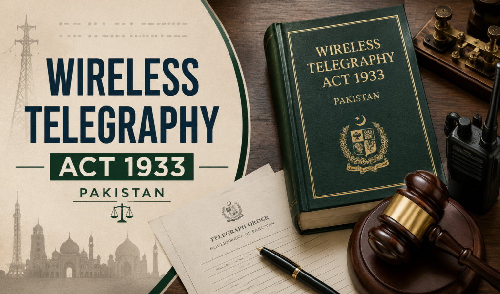 Wireless Telegraphy Act 1933 Pakistan