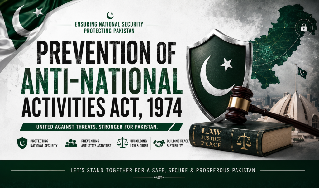 Prevention of Anti-National Activities Act, 1974