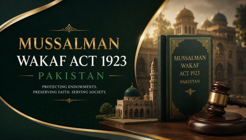 best property lawyer in Karachi wakf cases